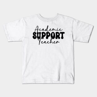 Academic Support Teacher Cute Learning Support Teacher Psychology Kids T-Shirt